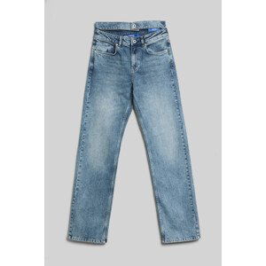 Džíny karl lagerfeld jeans klj hr straight wb denim modrá 26/32