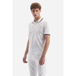 Polokošile la martina man polo s/s piquet stretch bílá l