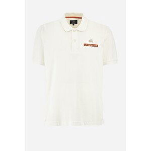 Polokošile la martina man polo s/s cotton piquet bílá l