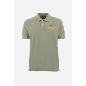 Polokošile la martina man polo s/s cotton piquet zelená m