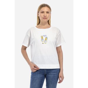 Tričko la martina woman t-shirt 40/1 cotton jers bílá 1