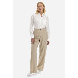 Kalhoty la martina woman cargo pant tencel twill hnědá 38