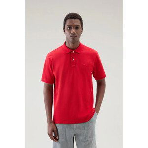 Polokošile woolrich classic american polo červená xxxl