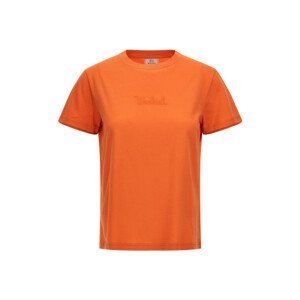 Tričko woolrich logo t-shirt oranžová s