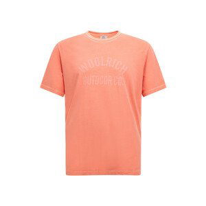 Tričko woolrich light garment dyed t-shirt žlutá m