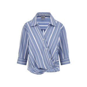 Halenka woolrich stripe poplin blouse modrá l