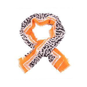 Šátek karl lagerfeld k/zebra square scarf černá none