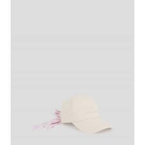 Kšiltovka karl lagerfeld k/signature monogram tie cap zelená none