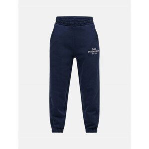 Kalhoty peak performance jr original pants modrá 160