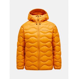 Bunda peak performance m helium down hood jacket oranžová l