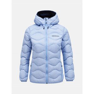 Bunda peak performance w helium down hood jacket modrá xs