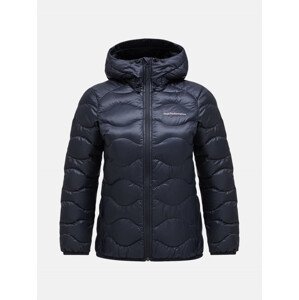 Bunda peak performance w helium down hood jacket černá s