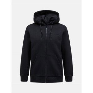 Mikina peak performance m original small logo zip černá xxl