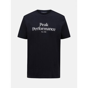Tričko peak performance m original tee černá xl