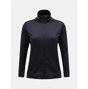 Mikina peak performance w rider tech zip jacket black