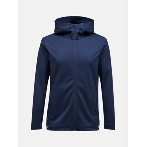 Mikina peak performance m rider tech zip hood modrá s