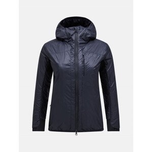 Bunda peak performance w radiance hood jacket černá s