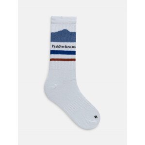 Ponožky peak performance graph sock bílá 42/45