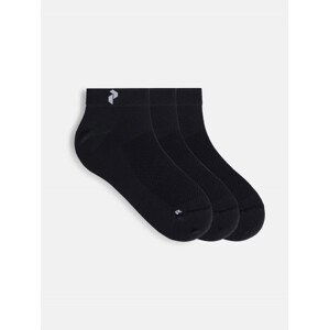 Ponožky 3-pack peak performance low sock 3-pack černá 42/45