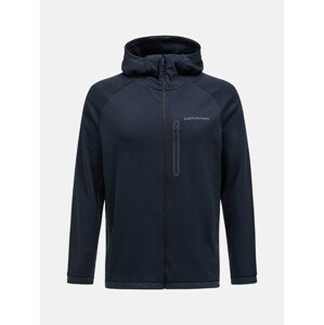 Mikina peak performance m light zip hood černá l