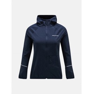 Bunda peak performance w light woven jacket modrá xl
