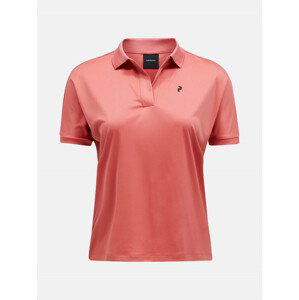 Polokošile peak performance w illusion ss polo růžová m