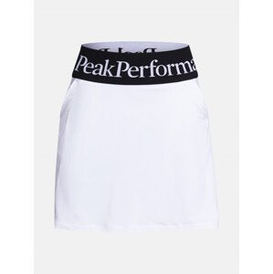 Sukně peak performance w turf skirt bílá xl