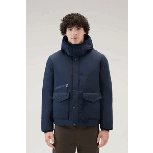 Bunda woolrich aleutian jacket modrá l