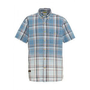 Košile camel active shortsleeve shirt modrá l