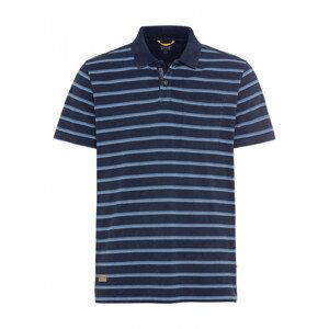 Polokošile camel active polo stripe modrá xxxl