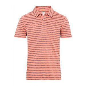 Polokošile camel active polo stripe červená xxl