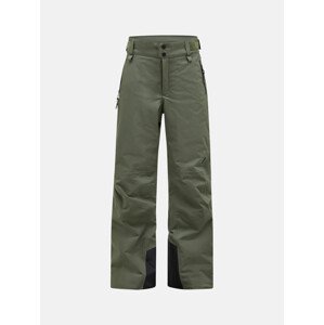 Kalhoty peak performance jr maroon pants pine needle