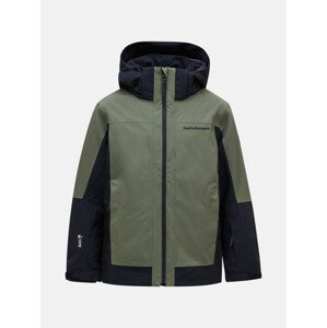 Bunda peak performance jr rider tech insulated jacket pine needle