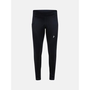 Legíny peak performance m brushed back tights black