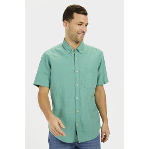 Košile camel active shortsleeve shirt agave green