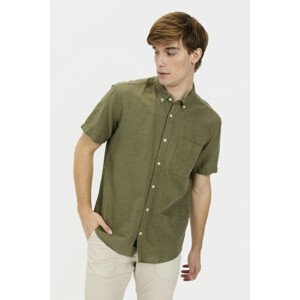 Košile camel active shortsleeve shirt dusty khaki