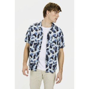 Košile camel active shortsleeve shirt dark indigo