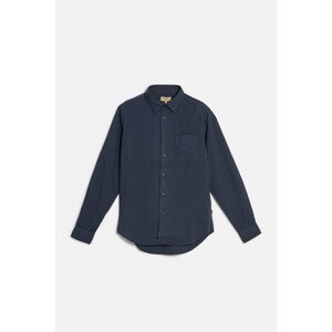 Košile woolrich summer shirt melton blue