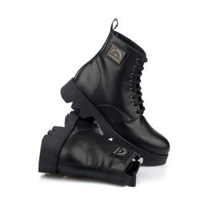 Kotníková obuv karl lagerfeld terra firma mid lace boot černá 45