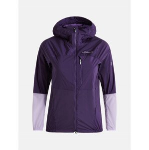 Bunda peak performance w vis wind jacket fialová xl