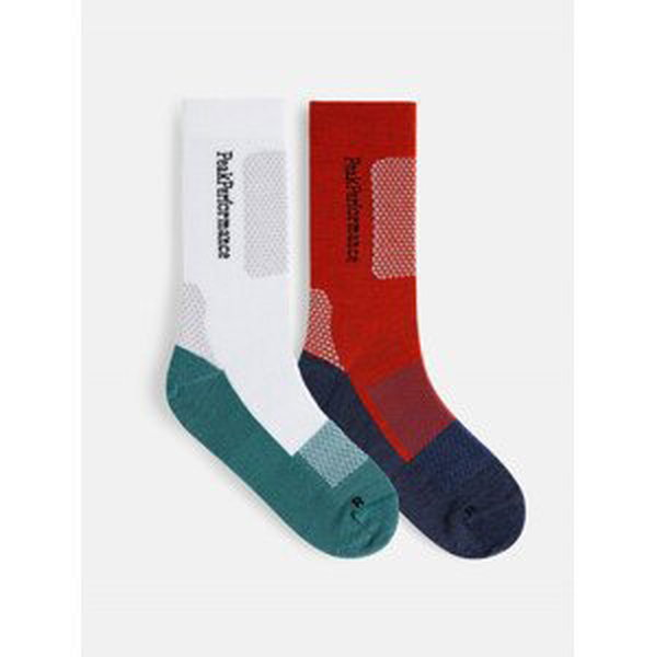 Ponožky 2 pack peak performance hicking sock 2 pack modrá 35/37