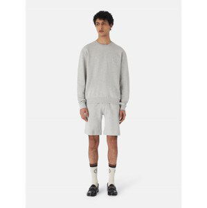 Šortky trussardi bermuda cotton fleece šedá 4xl