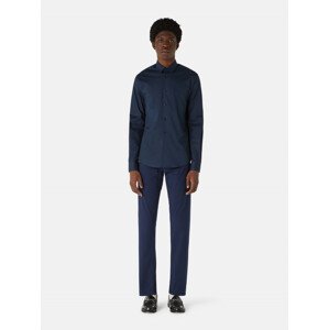 Džíny trussardi 5 pocket color 370 close slim tapered fit modrá 42