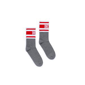 Ponožky diesel skm-ray socks šedá l