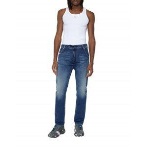Džíny diesel krooley-y-t sweat jeans modrá 30/32