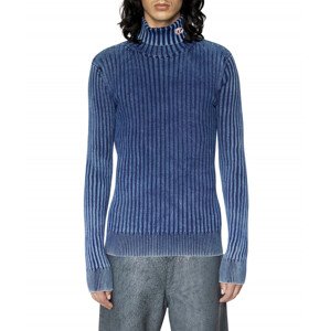 Svetr diesel k-ristopher indigo knitwear modrá s