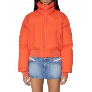 Bunda diesel w-peyton-short jacket oranžová m