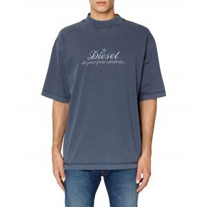 Tričko diesel t-ula t-shirt modrá l