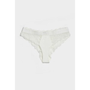 Spodní prádlo karl lagerfeld tailored lace bikini brief bílá m