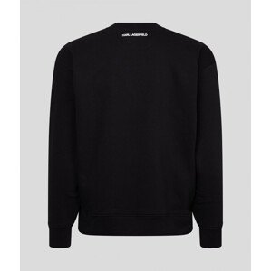 Mikina karl lagerfeld unisex rsg athleisure sweat černá m